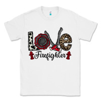 White love firefighter Classic Tee - CowhideDigitalArt
