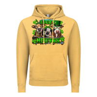 Vintage Mustard St Patricks Day Lucky Heifers Vintage Hoodie - RanaPortraitStore
