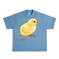 Pebble Blue chick Urban Heavy Tee - RanaPortraitStore