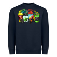 Monster Truck Coffee Cups Heavyweight Sweatshirt | Teevron