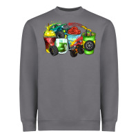 Storm monster truck coffee cups Heavyweight Sweatshirt - Zillion Design Studio