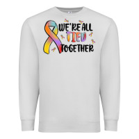 Dove Grey we are all tied together Premium Sweatshirt - MaliasSmallBusiness