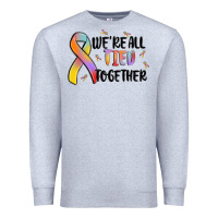 Heather Grey we are all tied together Premium Sweatshirt - MaliasSmallBusiness
