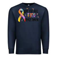 Navy we are all tied together Premium Sweatshirt - MaliasSmallBusiness
