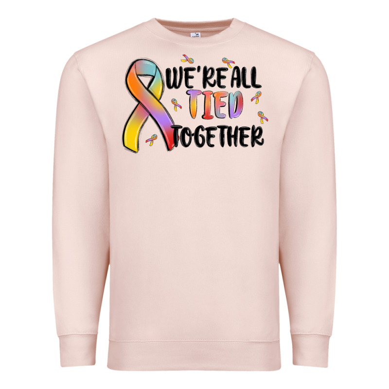 We Are All Tied Together Premium Sweatshirt by MaliasSmallBusiness | Teevron