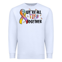 White we are all tied together Premium Sweatshirt - MaliasSmallBusiness