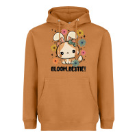 Meerkat bloom bestie cat Heavyweight Hoodie - MaliasSmallBusiness