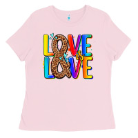 Pride Lgbtqi Love Is Love Ladies Tee | Teevron