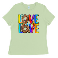 Matcha pride lgbtqi love is love Ladies Tee - AdoDesignShop