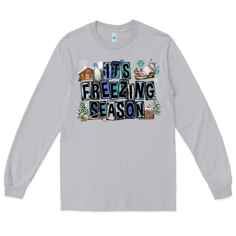 It's Freezing Season Long Sleeve Tee by FaDigitalArtStudio | Teevron