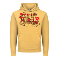 Vintage Mustard it's my birthday Vintage Hoodie - Zillion Design Studio