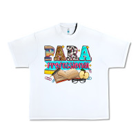 White paraprofessional Urban Heavy Tee - Zillion Design Studio