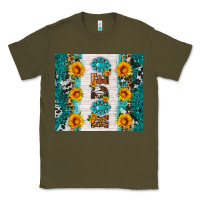 Army Green rodeo Classic Tee - HRA Design Shop