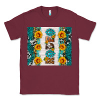 Burgundy rodeo Classic Tee - HRA Design Shop