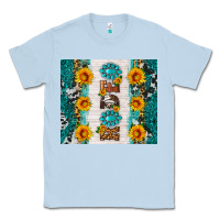 Dusty Blue rodeo Classic Tee - HRA Design Shop