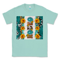 Seafoam rodeo Classic Tee - HRA Design Shop