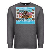Charcoal Heather dog mom Premium Sweatshirt - MaliasSmallBusiness