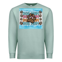 Seafoam dog mom Premium Sweatshirt - MaliasSmallBusiness