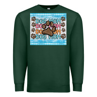 Sports Green dog mom Premium Sweatshirt - MaliasSmallBusiness