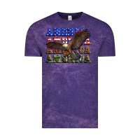 Cloud Purple america america america america Vintage Tee - Zillion Design Studio