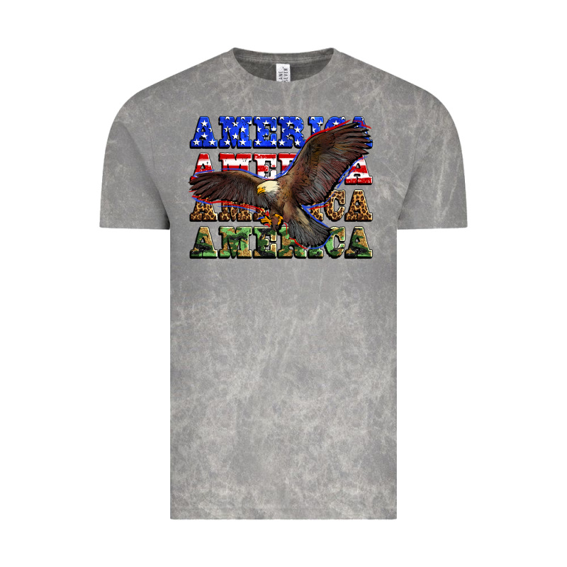 America America America America Vintage Tee by Zillion Design Studio | Teevron
