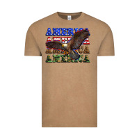 Vintage Coffee america america america america Vintage Tee - Zillion Design Studio