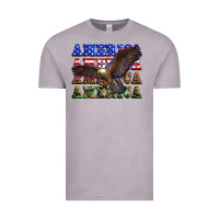 Vintage Zinc america america america america Vintage Tee - Zillion Design Studio