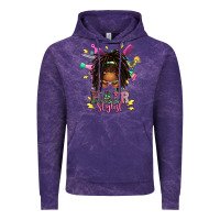 Cloud Purple afro locs hair stylist messy bun tbw Vintage Hoodie - texasbilliewilder