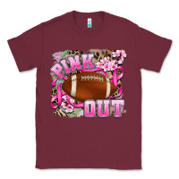 Burgundy pink out Classic Tee - AdoDesignShop
