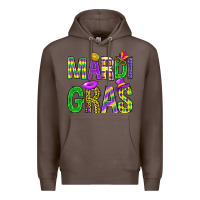 Coffee Western Mardi Gras Premium Hoodie - BundleAndBundleShop