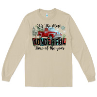 Mushroom It's The Most Wonderful Time Of The Year Long Sleeve Tee - FaDigitalArtStudio