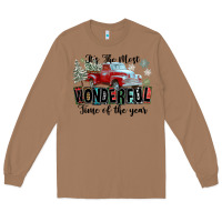 Toasted Coconut It's The Most Wonderful Time Of The Year Long Sleeve Tee - FaDigitalArtStudio