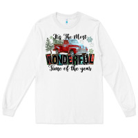 White It's The Most Wonderful Time Of The Year Long Sleeve Tee - FaDigitalArtStudio