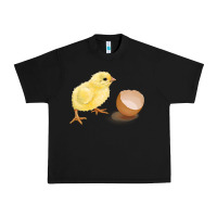 Black chick with egg Urban Heavy Tee - RanaPortraitStore