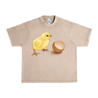 French Oak chick with egg Urban Heavy Tee - RanaPortraitStore