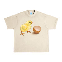 Sandshell chick with egg Urban Heavy Tee - RanaPortraitStore
