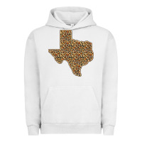 Pigment Lunar Rock Western Texas Map Leopard Pattern Urban Hoodie - Bettercallsaul