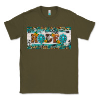 Army Green rodeo license plate Classic Tee - HRA Design Shop