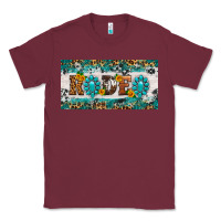 Burgundy rodeo license plate Classic Tee - HRA Design Shop