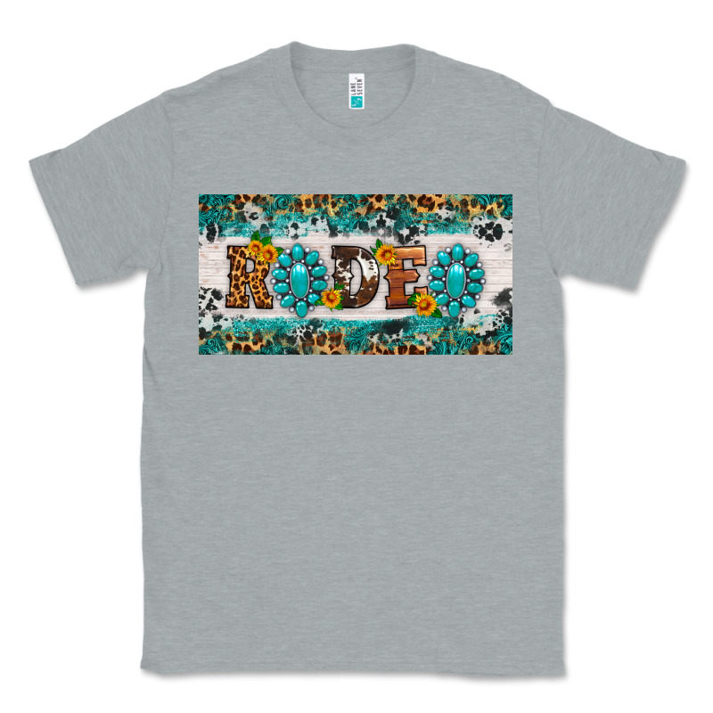 Rodeo License Plate Classic Tee by HRA Design Shop | Teevron