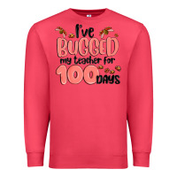 Cardinal i have bugged my teacher for 100 days Premium Sweatshirt - MaliasSmallBusiness