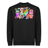 Black unicorn coffee cups Heavyweight Sweatshirt - Zillion Design Studio