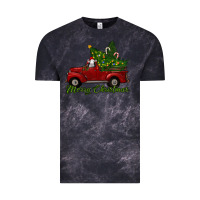 Cloud Black merry christmas baby sheep trees with truck Vintage Tee - RanaPortraitStore