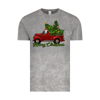 Cloud Rock merry christmas baby sheep trees with truck Vintage Tee - RanaPortraitStore