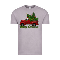 Vintage Zinc merry christmas baby sheep trees with truck Vintage Tee - RanaPortraitStore
