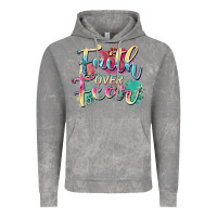 Faith Over Fear Vintage Hoodie | Teevron