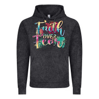 Vintage Black faith over fear Vintage Hoodie - Zillion Design Studio
