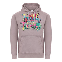 Vintage Zinc faith over fear Vintage Hoodie - Zillion Design Studio