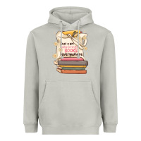 Moon Dust just a girl who brings books everywhere Heavyweight Hoodie - MaliasSmallBusiness