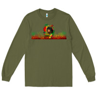 Army Green free ish since 1865 libbey glass Long Sleeve Tee - HRA Design Shop